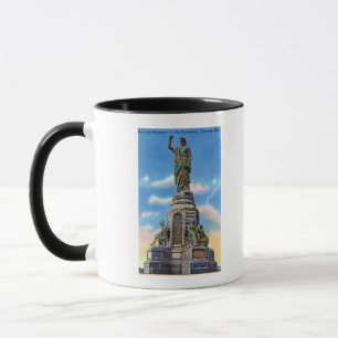 Tasse Vue du monument de Nat'l aux ancêtres américains