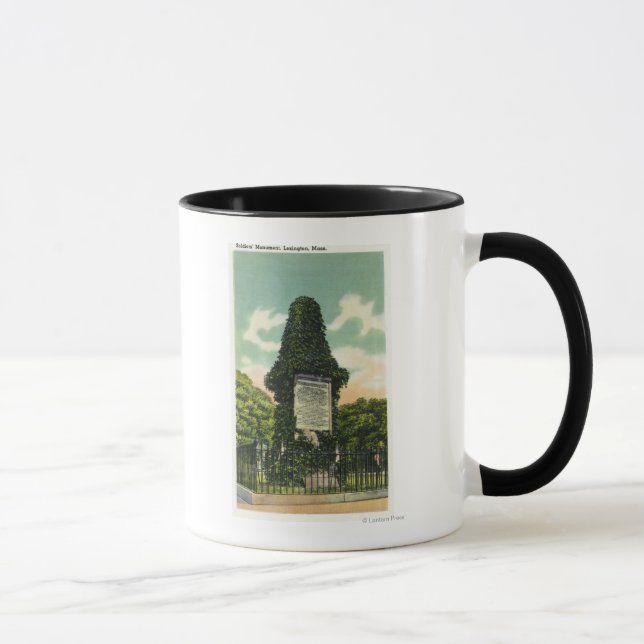 Tasse Vue du monument des soldats (Droite)