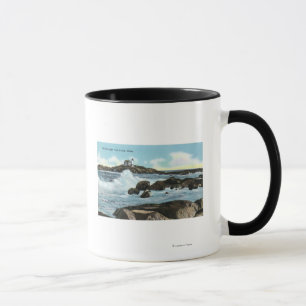 Tasse Vue du phare de Nubble