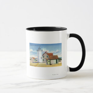 Tasse Vue du phare de point de course