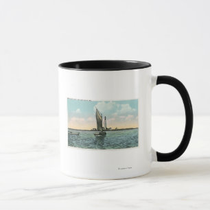 Tasse Vue du phare d'île d'avantage outre de York