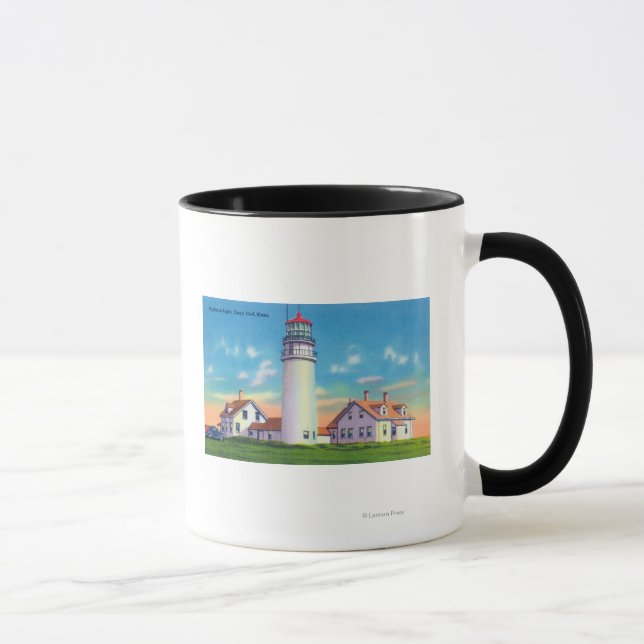 Tasse Vue du phare Highland (Droite)