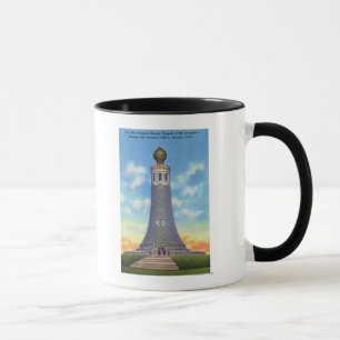 Tasse Vue du sommet du mémorial de guerre d'État