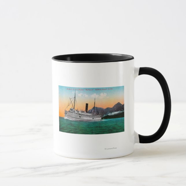 Tasse Vue du Steamer Jefferson (Droite)