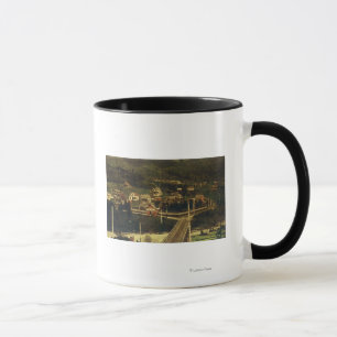Tasse Vue du sud de la partie du secteur de résidence