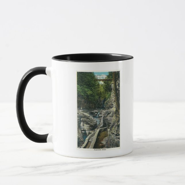 Tasse Vue d'un pont suspendu (Gauche)