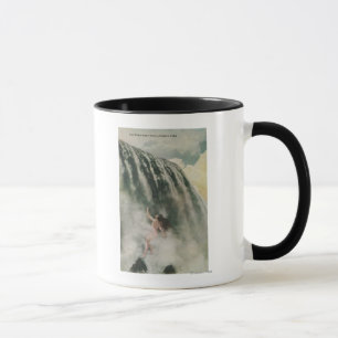 Tasse Vue d'une femme dans les automnes
