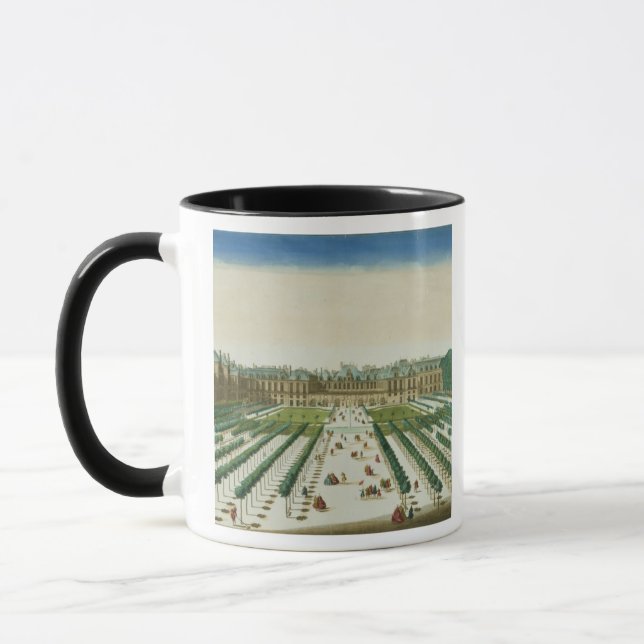 Tasse Vue et perspective du Palais Royal du (Gauche)