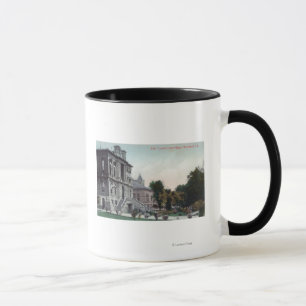 Tasse Vue extérieure de la Chambre de Tribunal du Comté