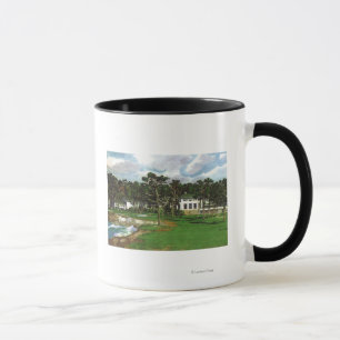 Tasse Vue extérieure de la loge de Pebble Beach et