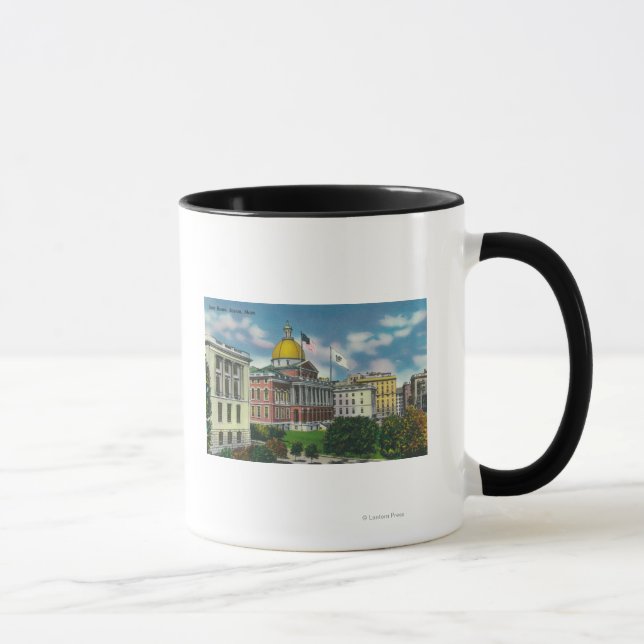 Tasse Vue extérieure de la Maison d'État (Droite)