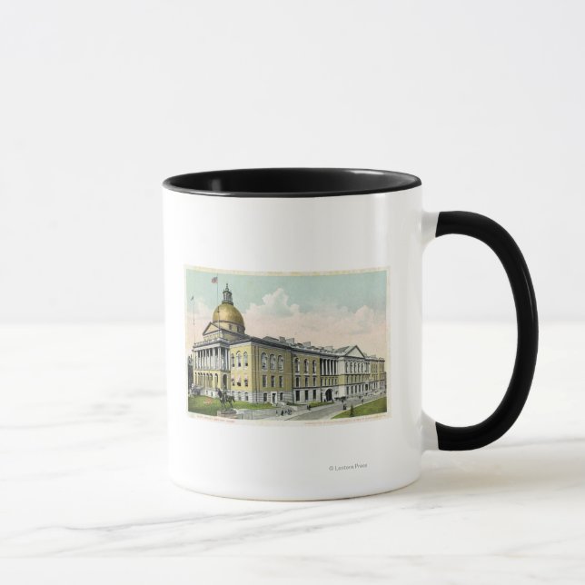Tasse Vue extérieure de la Maison d'Etat # 2 (Droite)