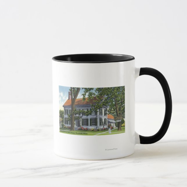 Tasse Vue extérieure de la maison Stowe Harriet Beecher (Droite)