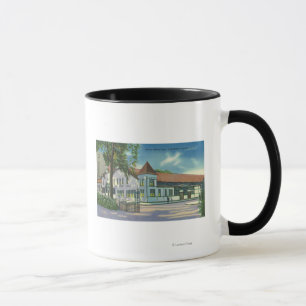 Tasse Vue extérieure de la salle de boisson publique