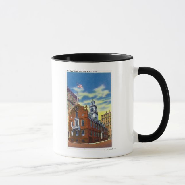 Tasse Vue extérieure de l'ancienne Maison d'Etat (Droite)