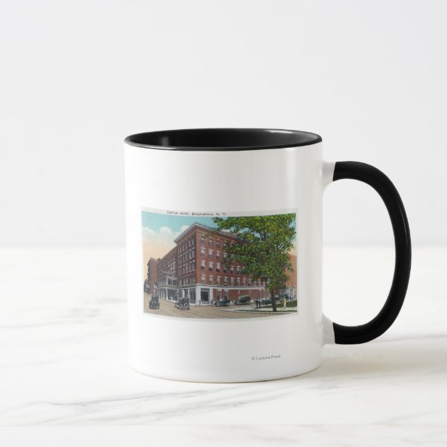 Tasse Vue extérieure de l'hôtel Carlton (Droite)