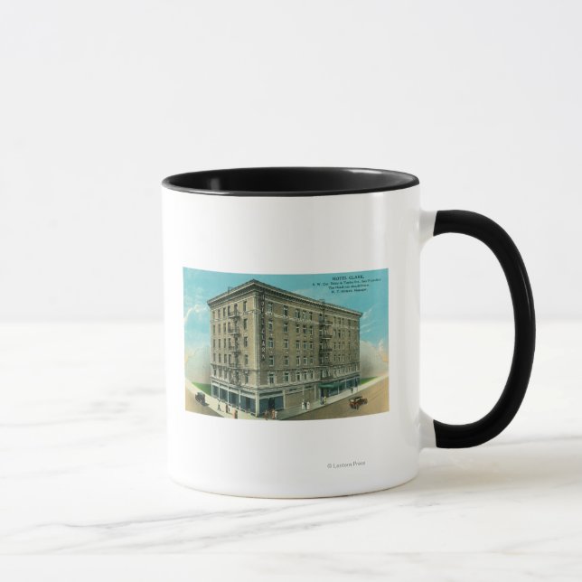 Tasse Vue extérieure de l'hôtel Clark (Droite)