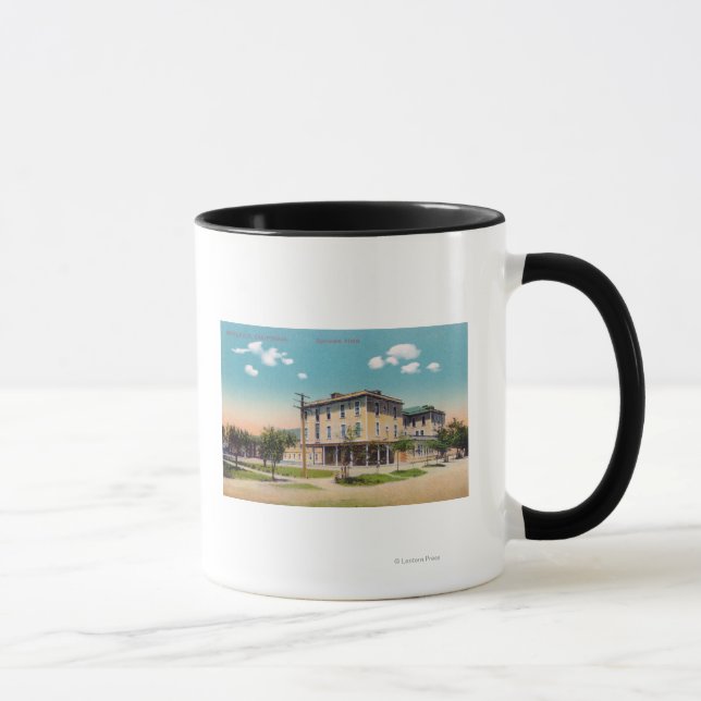 Tasse Vue extérieure de l'hôtel Spreckels (Droite)