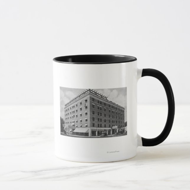 Tasse Vue extérieure de l'Owyhee HotelBoise, ID (Droite)