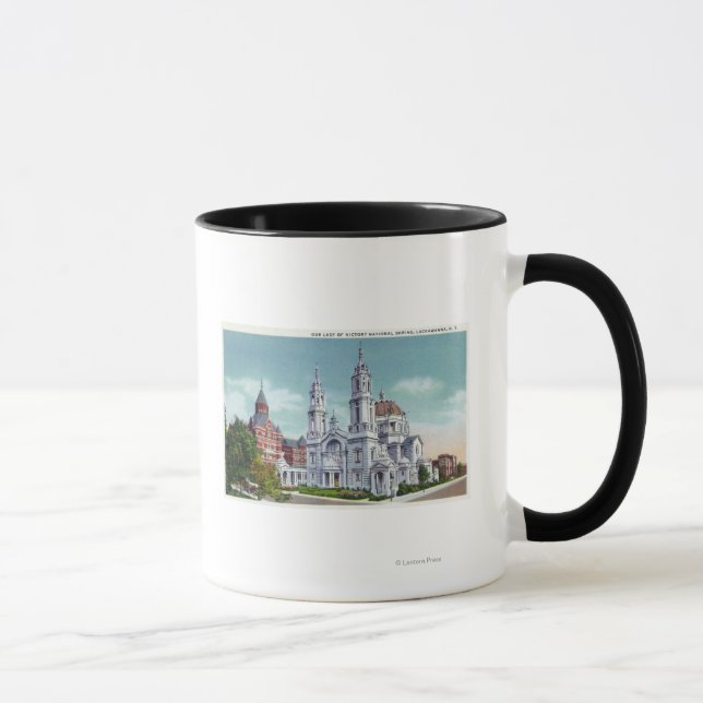 Tasse Vue extérieure de Notre-Dame de la Victoire Nat'l (Droite)