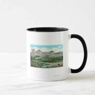 Tasse Vue extérieure de plan rapproché d'hôtel de Mt.