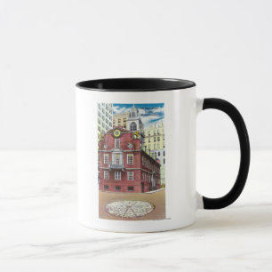 Tasse Vue extérieure de vieille Chambre d'état