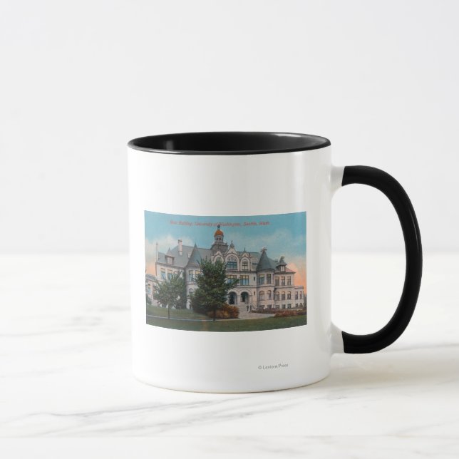 Tasse Vue extérieure du bâtiment principal de l'Universi (Droite)