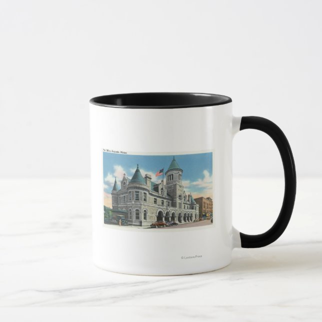 Tasse Vue extérieure du bureau de poste 4 (Droite)