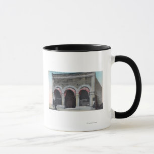 Tasse Vue extérieure du bureau de poste de Sainte-Hélène