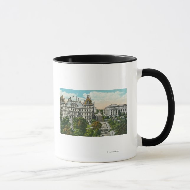 Tasse Vue extérieure du Capitole de l'État et de l'éduca (Droite)