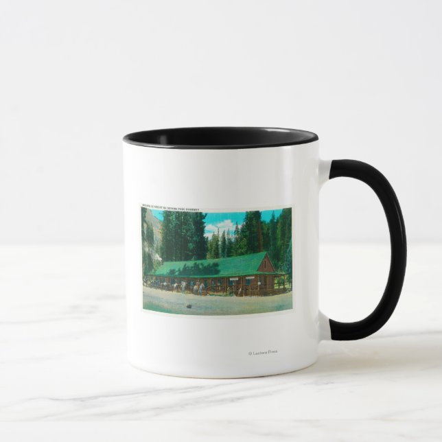 Tasse Vue extérieure du Dardanelle Resort (Droite)