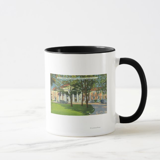 Tasse Vue extérieure du Hall des sources (Droite)