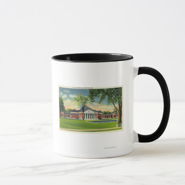Tasse Vue extérieure du Hall des sources # 2 (Droite)