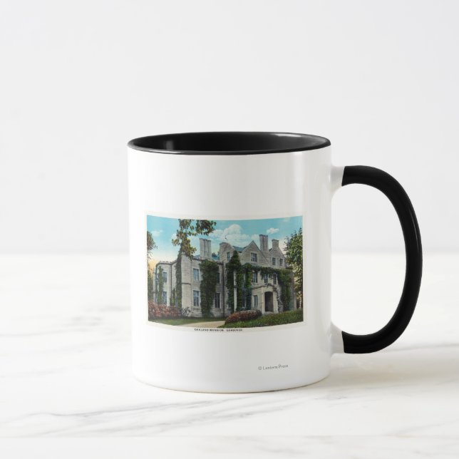 Tasse Vue extérieure du manoir d'Oakland (Droite)