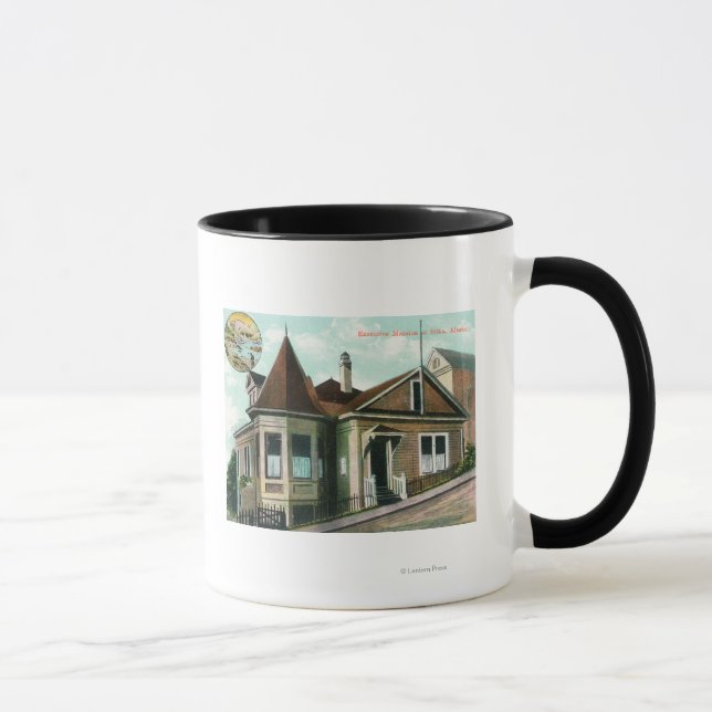 Tasse Vue extérieure du manoir exécutifSitka, AK (Droite)