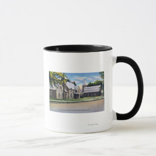 Tasse Vue extérieure du Sacré-Coeur catholique