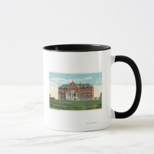 Tasse Vue extérieure du sanatorium bénédictin