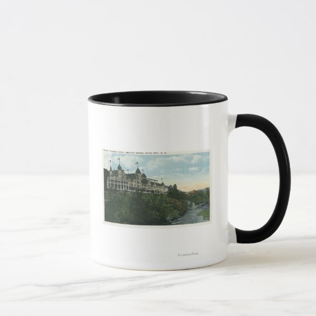 Tasse Vue extérieure sur le Mont Pleasant Hôtel # 2 (Droite)