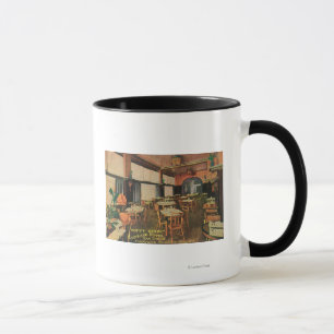 Tasse Vue intérieure de la salle de pavot chez le