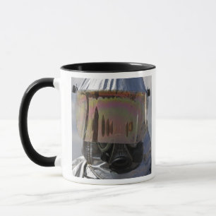 Tasse Vue rapprochée d'un pompier