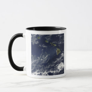 Tasse Vue satellite de brouillard volcanique