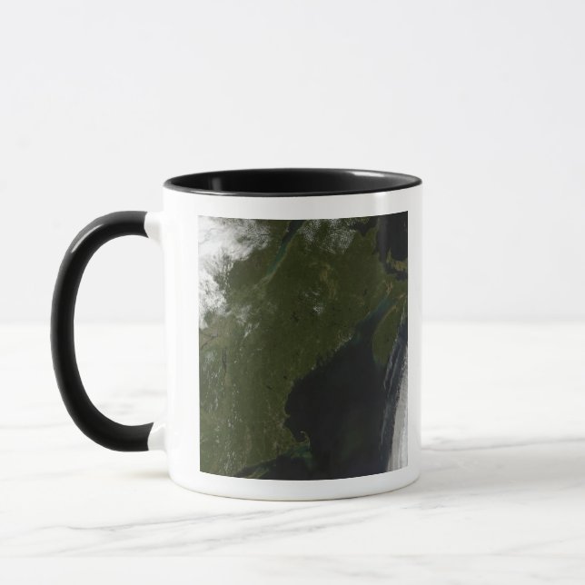 Tasse Vue satellite de la Nouvelle-Angleterre (Gauche)