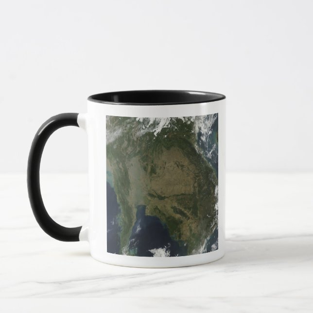Tasse Vue satellite de l'Indochine (Gauche)