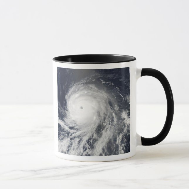 Tasse Vue satellite de l'ouragan Celia (Droite)