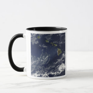 Tasse Vue satellite du brouillard volcanique
