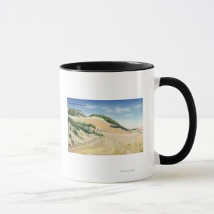 Tasse Vue sur les dunes de sable de Cape Cod