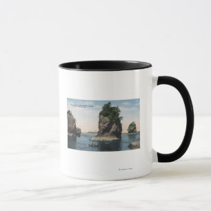 Tasse Washington - Vue de Cape Flattery & Tatoosh