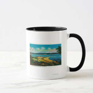 Tasse Whidby Island et Mt Baker de Port Townsend