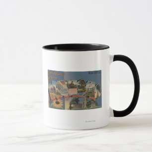 Tasse Wichita, Kansas - Scènes de grandes lettres