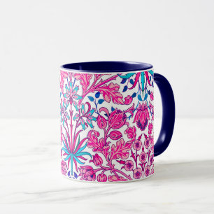Tasse William Morris Hyacinth Imprimer, rose Fuchsia